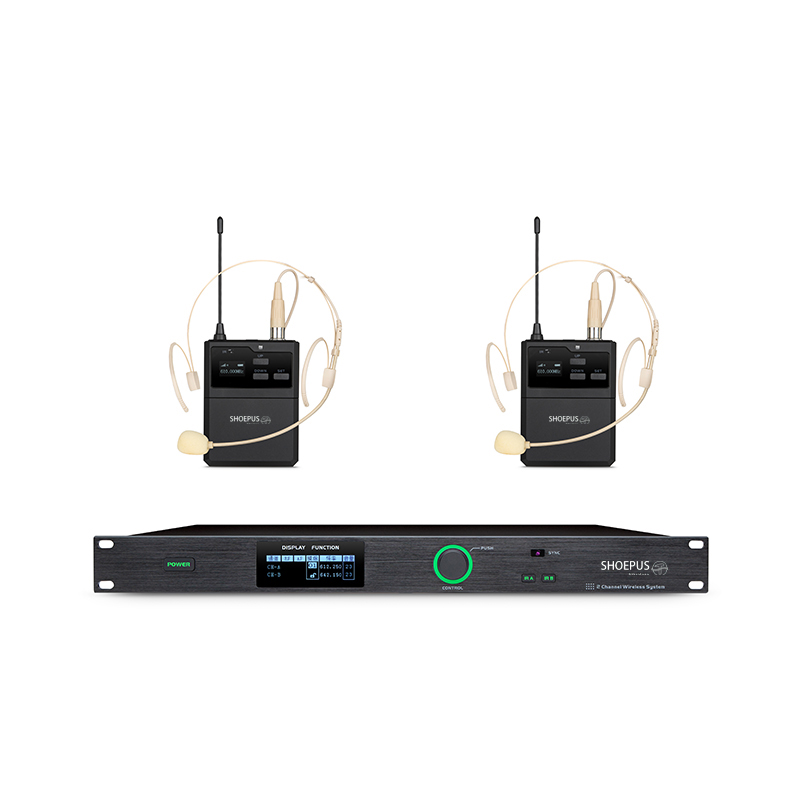 WS-W1200M WS-W26TD 一拖二头戴话筒